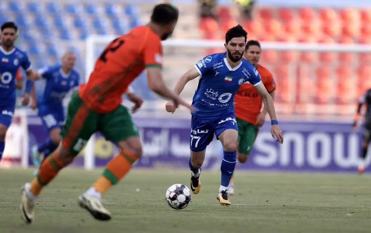 استقلال 2  - 2 مس رفسنجان / هدیه نویدکیا به پرسپولیس و مدعیان