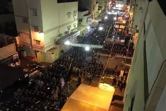 تجمع بزرگ عاشورایی مردم بحرین
