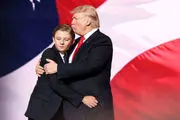 پیشنهاد بازیگر آمریکایی به ترامپ در مورد پسرش