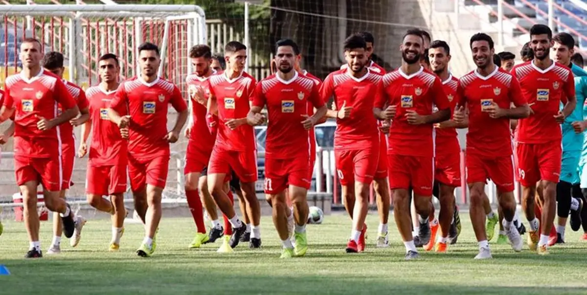 اتفاق جالبی که در تمرین پرسپولیس افتاد