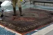 شستشوی قالی با پمپ کارواش صنعتی؟
