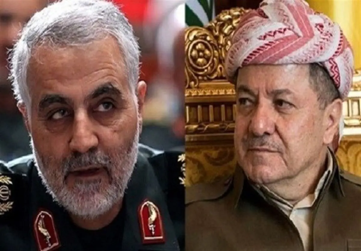 ناگفته های بارزانی از نقش حاج قاسم سلیمانی در حمایت از کُردها