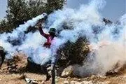 درگیری نظامیان صهیونیست با جوانان فلسطینی در نابلس
