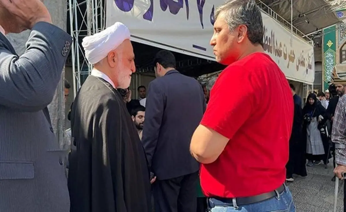 
رئیس قوه قضائیه در صف اخذ رأی حرم عبدالعظیم(ع)
