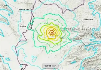 زمین‌لرزه‌ ۶ ریشتری در هرات افغانستان