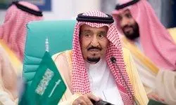  شاه سعودی عزادار شد+ عکس