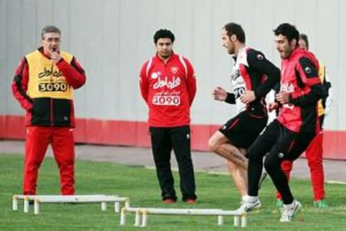 آخرین تمرین پرسپولیسی ها پیش از انتقام
