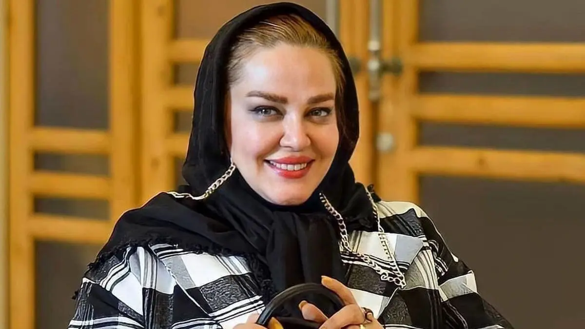 حاشیه جدید بهاره رهنما با یک گردنبند عربی! ‎