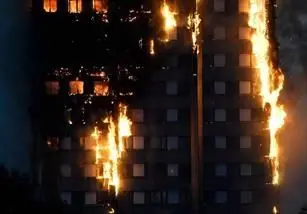 آتش‌سوزی برج گرنفل لندن مهار شد