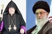 تبریک خلیفه ارامنه تهران به رهبر انقلاب به مناسبت نوروز1401