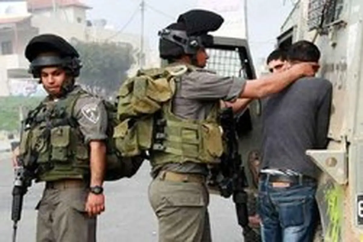 بازداشت ۱۱ فلسطینی در حمله صهیونیست‌ها به کرانه باختری