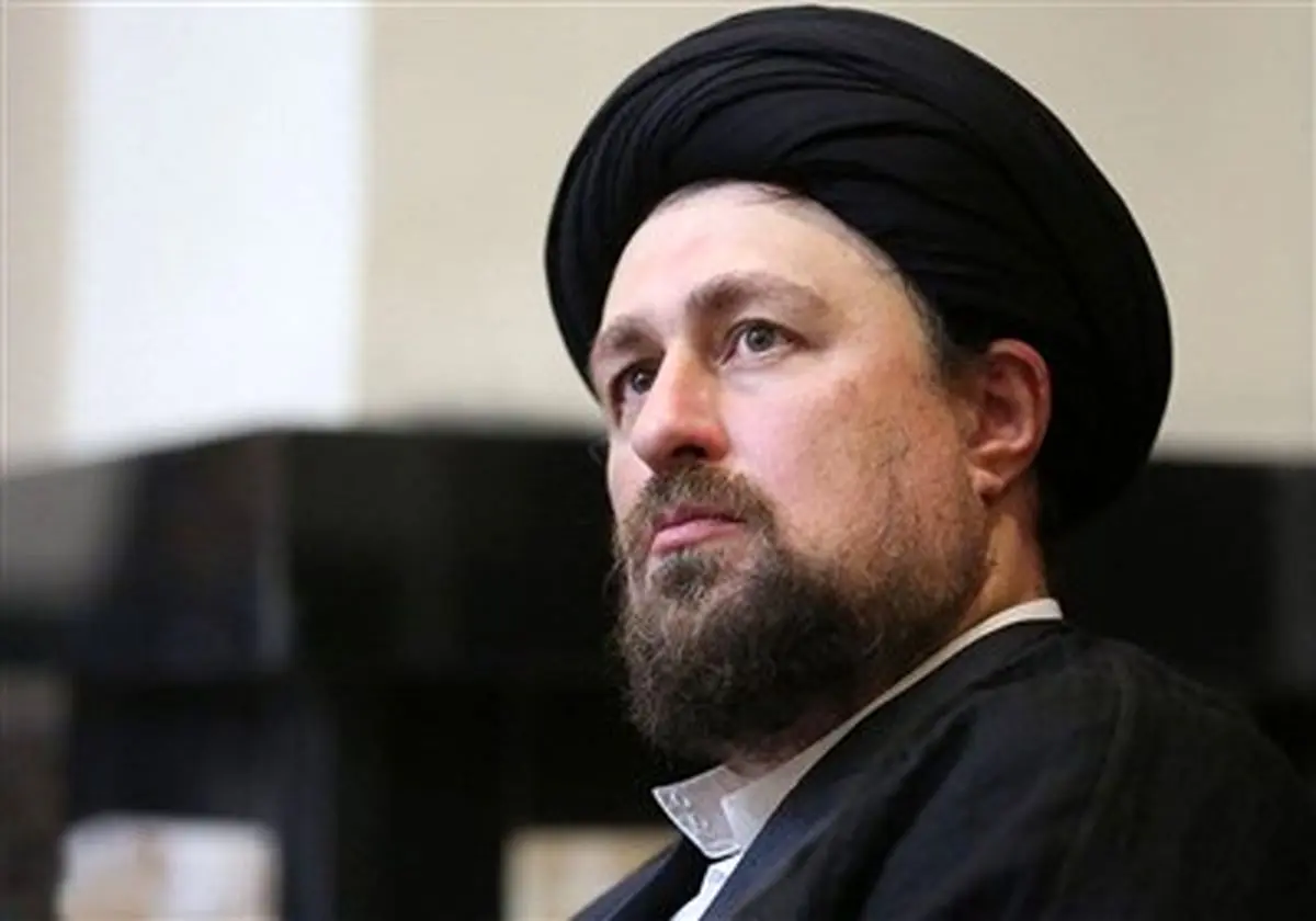 چهره غمگین سیدحسن خمینی +عکس