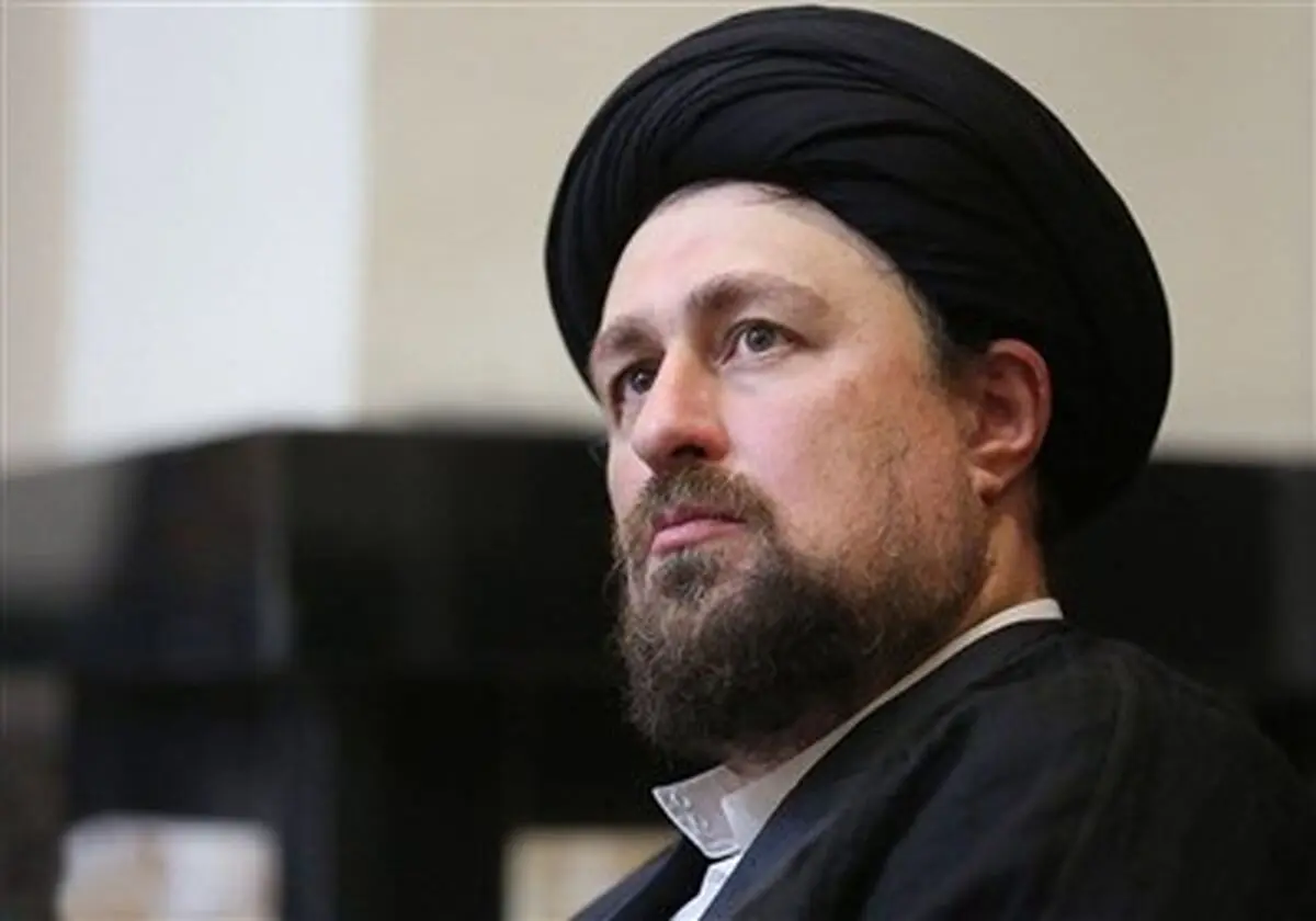 چهره غمگین سیدحسن خمینی +عکس
