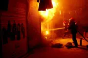 نجات ۱۳۰ شهروند محصور در آتش