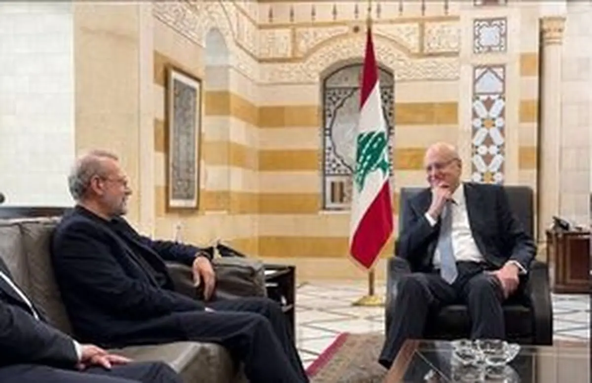 جزئیات دیدار لاریجانی و میقاتی

