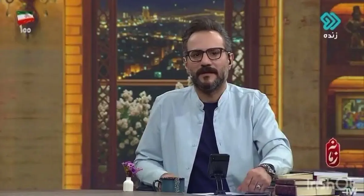 خونخواهی رهبر شهید توسط مجری تلویزیون 
