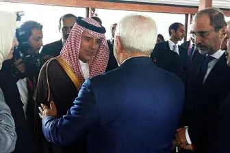 دیدار ظریف با همتای عربستانی خود