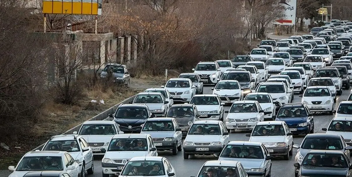 بار ترافیکی سنگین در بزرگراه بابایی و شهیدهمت
