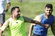 تمرینات تیم قطری با حضور لژیونر ایرانی در اتریش+ عکس