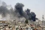 انفجار مهیب در منطقه امنیتی دمشق