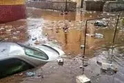 کراچی به معنای واقعی زیر آب رفت +فیلم