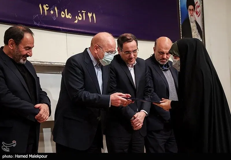 مراسم گرامیداشت هفته پژوهش با حضور رئیس مجلس/گزارش تصویری