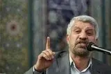  مرثیه‌خوانی حاج صادق آهنگران در سوگ امام شهید
