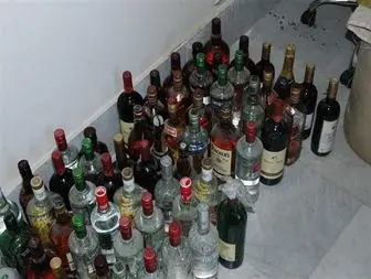 کشف 425 بطری مشروبات الکلی توسط سپاه البرز + تصاویر