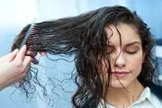 مو‌های خود را در حالت خیس شانه نکنیم+ جزئیات