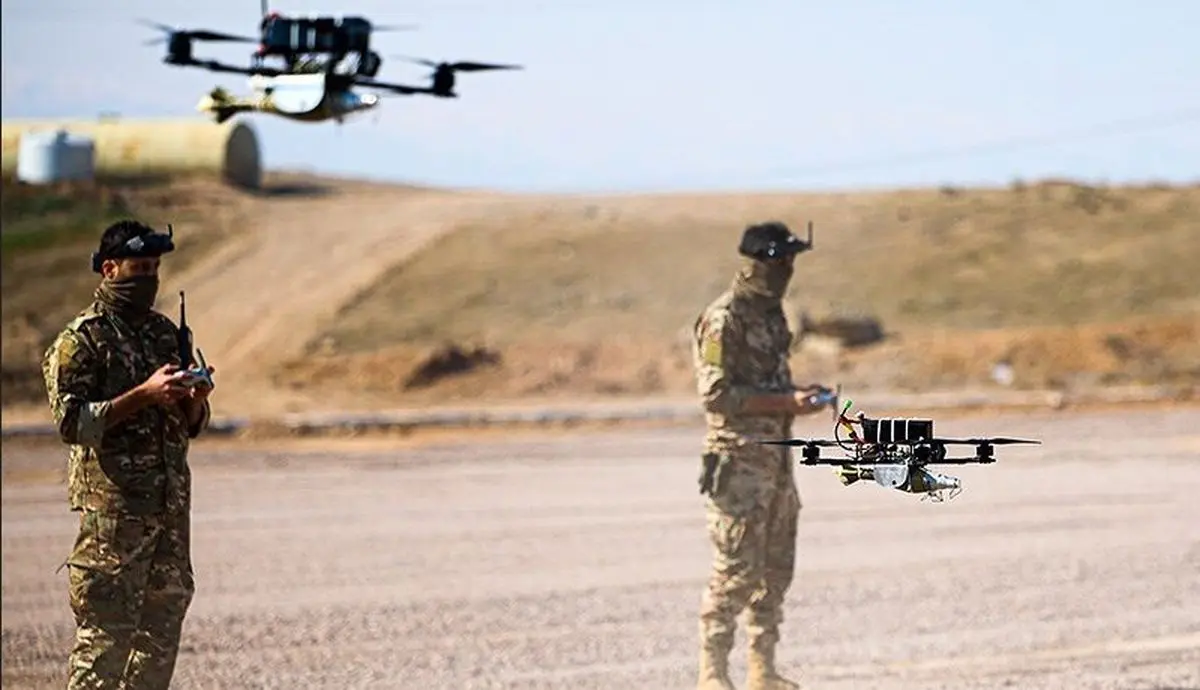 فوری/ ریزپرنده‌های انتحاری سپاه به پرواز درآمدند +فیلم