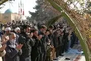 تصاویر دیدنی از اقامه «نماز باران» در اصفهان/ گزارش تصویری