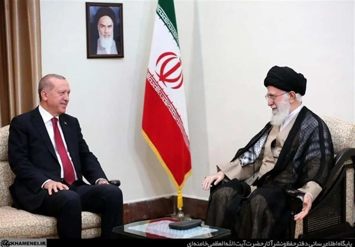 اردوغان با رهبر معظم انقلاب اسلامی دیدار کرد