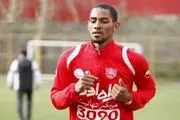 سلفی همسر بازیکن مورد علاقه پرسپولیسی ها در حیاط منزل + عکس