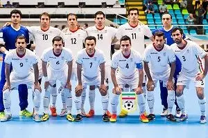 اعلام جدیدترین رده‌بندی تیم‌های ملی فوتسال/ ایران در رده ششم