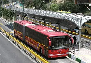 برخورد اتوبوس BRT با عابران تهرانی ۳ مصدوم برجا گذاشت