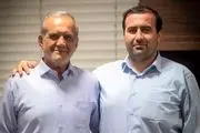 استوری پسر پزشکیان پس از قهرمانی تراکتور