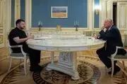 دیدار نماینده ترامپ با رئیس جمهور اوکراین
