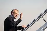 لاریجانی فرودگاه مسکو را به مقصد تهران ترک کرد