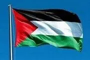 پرواز پرچم فلسطین در آسمان شرم‌الشیخ/فیلم