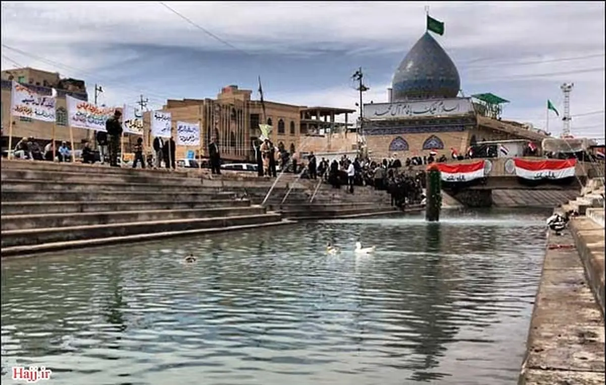 جایگاه نهر علقمه در کربلا + عکس