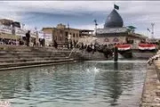 جایگاه نهر علقمه در کربلا + عکس