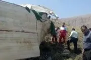 جزئیات خبر واژگونی یک مینی بوس در تبریز 