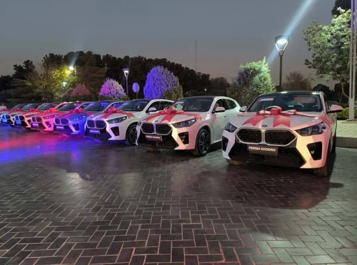 خودروی BMW مدل ۲۰۲۵ زیر پای مدافعان وطن