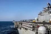بالگرد نیروی دریایی ایران به صورت خطرناکی به کشتی جنگی آمریکا نزدیک شد