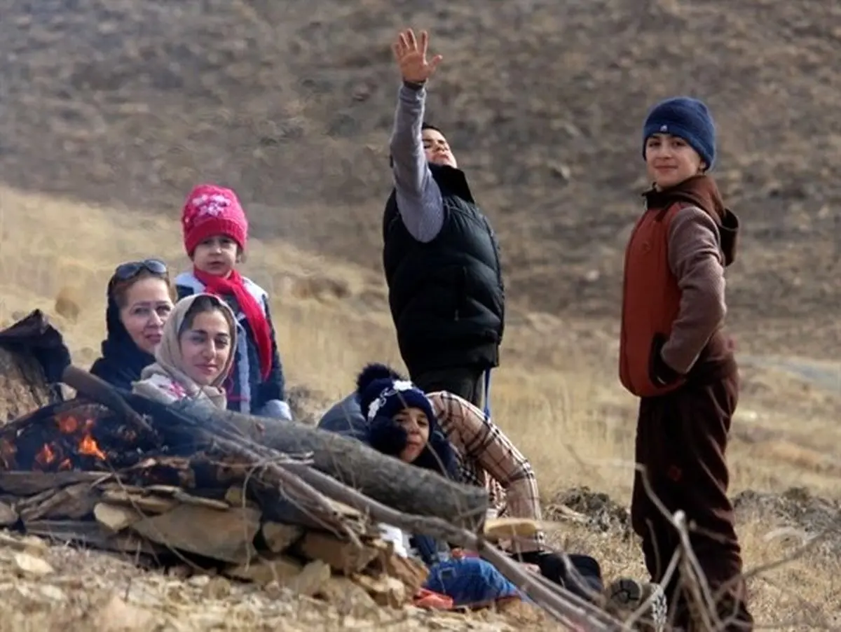 کوه سرخه اراک در یک روز تعطیل+تصاویر