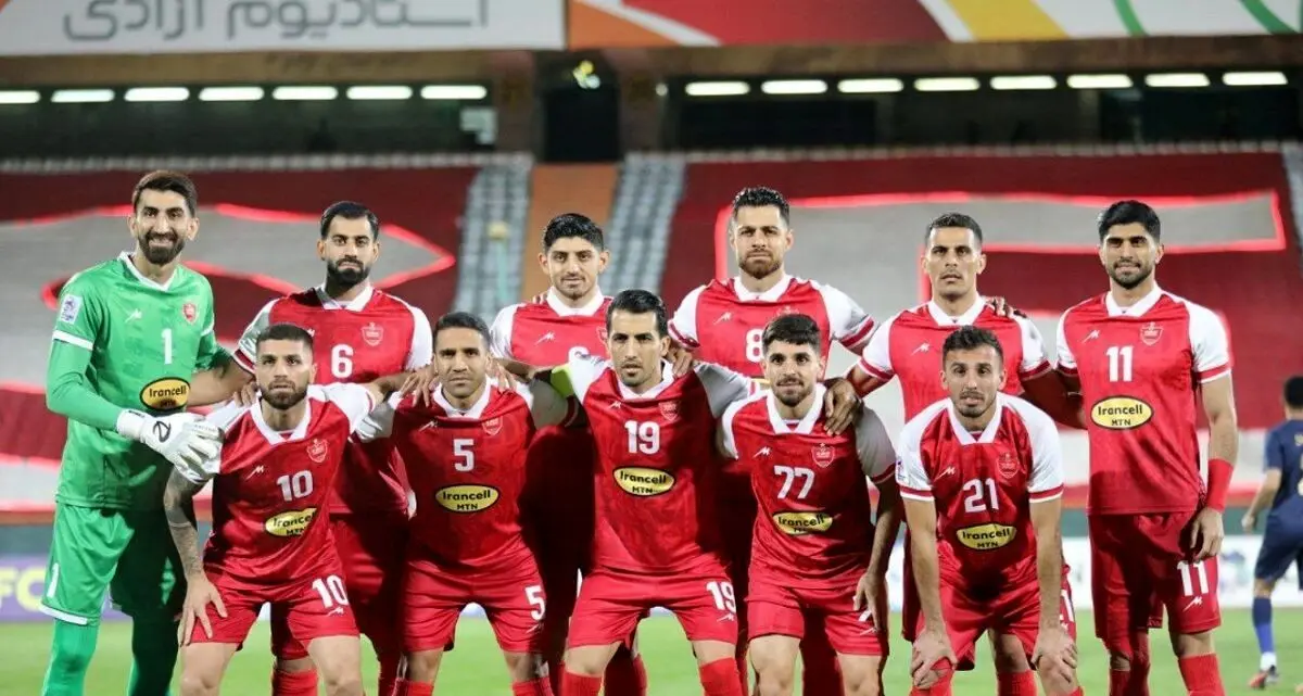 لباس پرسپولیس برای بازی با استقلال