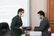 امضای تفاهم نامه همکاری بین قرارگاه سازندگی خاتم الانبیاء و شورای عالی استان‌ها 