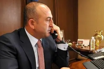  گفتگوی تلفنی ظریف با وزیر خارجه ترکیه