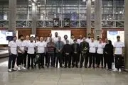 ملی پوشان بسکتبال وارد ایران شدند
