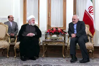 ظریف با جانشین دبیرکل حزب الله لبنان دیدار کرد